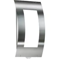 CMD Außenwandlampe Quadrat aus Edelstahl mit Sensor