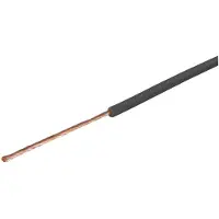 Herth+Buss HERTH&BUSS Kabel, FLY, 1x 0,5mm2, 50m schwarz - 51275105000 - schwarz