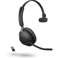 Jabra Evolve2 65 UC Mono - Headset - On-Ear - konvertierbar - Bluetooth - kabellos