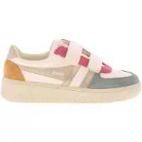 Gola Grandslam Quadrant Strap Sneaker Kids off white/green mist/gold/salmon (NY) 33K