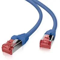 Helos CAT6 S/FTP (PIMF), 30m, 30 m, Cat6, SF/UTP (S-FTP), RJ-45, RJ-45, Blau