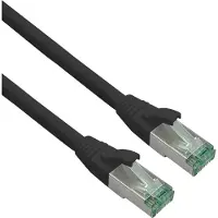 Helos 363739, 20 m, Cat7, S/FTP (S-STP), RJ-45, RJ-45, Schwarz