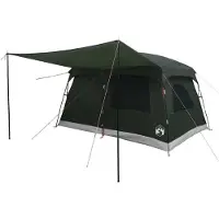 vidaXL Familienzelt 5 Personen Olivegrün Polyester