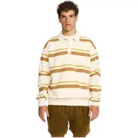 Revolution - Loose Polo Sweatshirt - Pullover Gr L beige