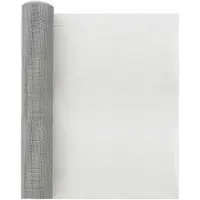 vidaXL Mesh Bildschirm 40 x 500 cm 20 Mesh Edelstahl 201 Silber