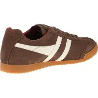 Gola Harrier Sportschuhe Herren Sneaker sportlicher Schnürer Braun Freizeit