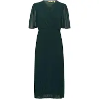 Culture Midikleid "Damen Casual CUUNI", Damen, Gr. M, N-Gr, grün (botanical garden), Obermaterial: 100% Polyester PES., Kleider Midikleid