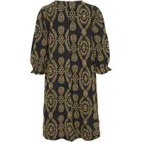 Culture Midikleid "Damen Kleid CUtia", Damen, Gr. XS, N-Gr, schwarz, Obermaterial: 100% Baumwolle CO., Kleider Midikleid