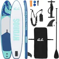 Yiwydaa Aufblasbares Stand Up Paddle Board HYDROS 305 x 76 x 15 cm