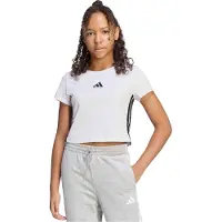 Adidas - Kid's Essentials Crop - T-Shirt Gr 164 weiß