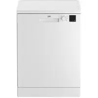 Beko b100 TDFV16310W, Freistehend, Standardgröße (60 cm), Weiß, Weiß, Drehregler, LED