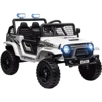 AIYAPLAY Kinder Elektroauto, Geländewagen mit 2,4G Fernbedienung, 3-5 km/h
