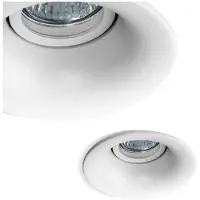 Azzardo Einbaustrahler Remi Weiß Ø 11,5x6 cm Einbau-Ø 9 cm GU10/MR16 IP20 nicht dimmbar