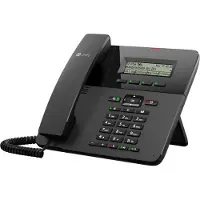 Unify OpenScape Desk Phone CP210, Analoges Telefon, Kabelgebundenes Mobilteil, Freisprecheinrichtung, Schwarz