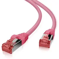 Helos Patchkabel Cat.6 GHMT AWG 27/7 magenta 15,0 m