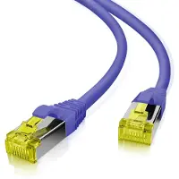 Helos 191273, 20 m, Cat6a, S/FTP (S-STP), RJ-45, RJ-45, Violett