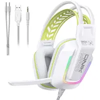 Onikuma X13 Weißes 3,5-mm-GAMING-HEADSET