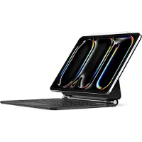 DUX Tastaturgehäuse (Mk Serie) mit Bluetooth Tastatur für Ipad Pro 11 2024 - Schwarz