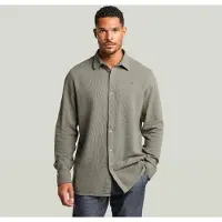 G-Star Clean Regular Hemd - Grün - Herren - XL