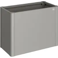 Biohort Belvedere, 340 l, Rechteck, Grau, Aluminium, Galvanisiertes Stahl, Pflanzbeet