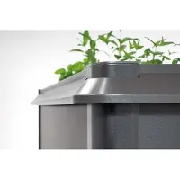Biohort 65004, Rechteckig, Grau, Metallisch, Schneckenschutz, 1080 mm, 1080 mm, 60 mm