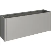 Biohort Belvedere, 685 l, Rechteck, Grau, Galvanisiertes Stahl, Pflanzbeet