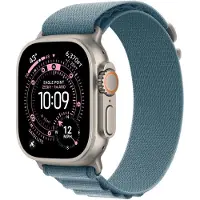 Apple Watch Ultra 3 Smartwatch 49mm Nat/Blue Alpine Loop L mewp4, 1.98