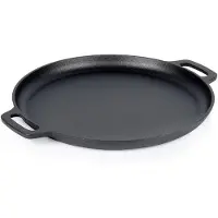 Artemis Gusseisenpfanne für Gas, Induktion, Grill, Kamin, für Backofen, groß, 35 cm
