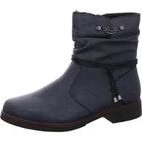 Rieker Damen Stiefel 75160-14 blau Gr. 39