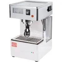 QuickMill STRETTA, Espressomaschine, 1,8 l, Gemahlener Kaffee, 1080 W, Silber, Weiß