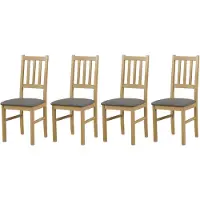 LeafDesign ESSZIMMERSTUHL - 4er-Set Bos 4 grandson aston 6