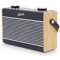 Roberts Radio Rambler Max, Tragbar, Analog & Digital, DAB, DAB+, FM, Blau, Navy, Drehregler, Extern