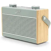 Roberts Radio Rambler Max, Tragbar, Analog & Digital, DAB, DAB+, FM, Grün, Drehregler, Extern