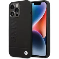 BMW Bmhmp14lsllbk Iphone 14 Pro 6.1 Signature Imprint Handyhülle