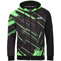 GEWO Hoodie Atani schwarz/lime XS