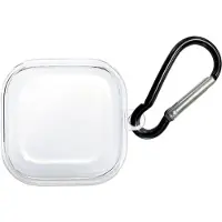 Cazy Silikonhülle für Samsung Galaxy Buds4 / Galaxy Buds4 Pro, inklusive Karabinerhaken, Schützt vor Kratzern und Stößen, Transparent