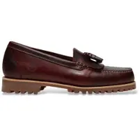 Timberland für Herren. TB0A2MSCEIW1 Authentic Kiltie Leder-Slipper in Burgunderrot (36.5 W), 1 bis 3 cm, Keine, Lässig, Kastanienbraun, Klas