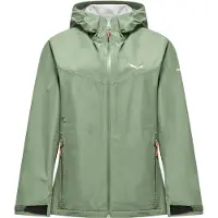 Salewa - Women's Puez Aqua 4 PowerTex 2.5L Jacket - Regenjacke Gr 34 grün