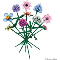Brixies Blumen Bauset Plus Bouquet Romantic Dream - 827 Teile