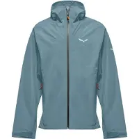 Salewa - Puez Aqua 4 PowerTex 2.5L Jacket - Regenjacke Gr 54 türkis