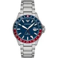 Emporio Armani Uhr Diver AR11590 Silberfarben