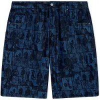 Armani Exchange für Herren. XM000658AF24509FB416 Blaue 5-Pocket-Bermudashorts (30), Lässig, Baumwolle