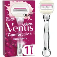 Gillette Venus ComfortGlide Sugarberry - Damenrasierer + 1 Kopf