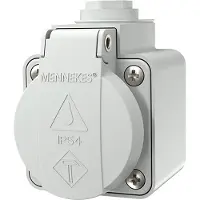 MENNEKES Elektrotechnik GmbH & Co. KG Aufbausteckdose Schuko 10081 16A2P+E 230V (10081)