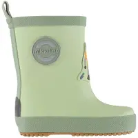 Mikk-Line - Kid's Wellies 3D Patch Barefoot - Gummistiefel Gr 31 oliv/grün