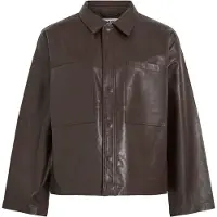 Vila Leder Overshirt