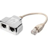 Digitus Netzwerkadapter RJ-45 M bis W STP CAT 5e (AT-AG CX2)