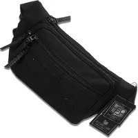 Edibazzar | BAD&BAGS Wasserdichte schwarze Hüfttasche für Herren