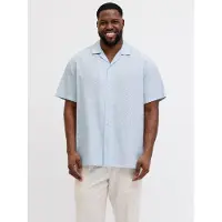 Jack & Jones Breeze Linen Plus Size Kurzarmhemd