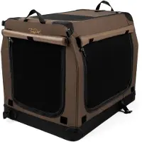 Rewer GmbH TrendPet Faltbare Hundebox TPX-Pro 75 Braun